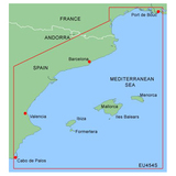 Garmin BlueChart: Barcelona and Valencia Digital Map