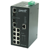 Transition Networks Industrial Managed Ethernet Switch with PoE - SISPM1040182DLRT