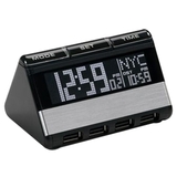 OREGON SCIENTIFIC Oregon Scientific RAS200 World Travel Clock and USB Hub