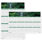 Doolittle Laminated Horizontal Wall Calendar