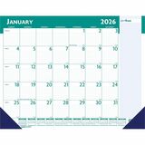 House of Doolittle Express Track Desk Pad Calendar