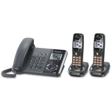 PANASONIC Panasonic DECT 6.0 1.90 GHz Cordless Phone - Black