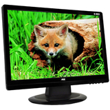 AOC 2019Sw1 Widescreen LCD Monitor - 20" - 1680 x 1050 @ 60Hz - 5ms - 0.258mm - 3000:1 - Glossy Black - 2019SW1