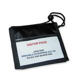 Winnable Name Badge Holder With Adjustable Neck String BH-105N-BK