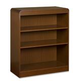 Lorell Radius Hardwood Veneer Bookcases