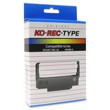 Ko-Rec-Type Black/Red Ribbon Cartridge 6N486-6