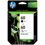 HP 60 Combo-Pack Ink Cartridge CD947FC#140