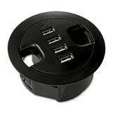 HON 4-port Grommet USB Hub