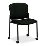HON 4070 Series Mobile Armless Guest Chair HON4077NT10T