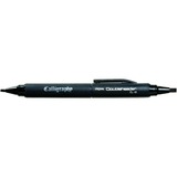 ITOYA Doubleheader Calligraphy Pen - Chisel, Chisel Tip - 1.5mm, 3mm - 1  Each - Black Ink