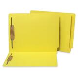 SJ Paper End Tab Folders with Fastener SJPS13642