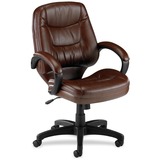 Lorell Westlake Series Managerial Mid-back chair