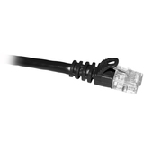CP TECHNOLOGIES ClearLinks 10FT Cat. 6 550MHZ Black Molded Snagless Patch Cable