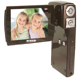 Argus DV 5470 Digital Camcorder - Flash Memory, Memory Card - 3" Active Matrix TFT Color LCD - 8x Digital128MB Flash Memory