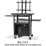 Balt Adjustable Height Flat Panel TV Cart BLT27532