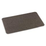 3M Scraper Mat - 4' Length x 6' Width - Vinyl - Brown