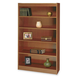 Safco Square Edge Veneer Bookcase