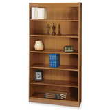 Safco Square Edge Veneer Bookcase