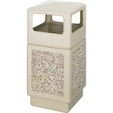 Safco Plastic/Stone Aggregate Receptacles