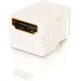 CABLES TO GO C2G Snap-In HDMI F/F Keystone Insert Module - White