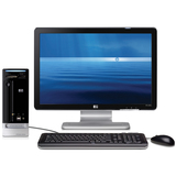 HP Pavilion Slimline s3720f Desktop - Intel Pentium Dual-Core E5200 2.5GHz - 4GB DDR2 SDRAM - 500GB - DVD-Writer (DVD-RAM/�R/�RW) - Fast Ethernet, Wi-Fi - Windows Vista Home Premium x64 - Slim Tower