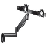 Chief KWG220B Height-Adjustable Dual Monitor Dual Swing Arm Wall Mount