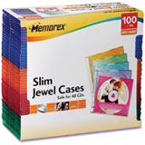 Memorex Slim CD Jewel Case