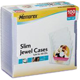IMATION Memorex Slim CD Jewel Case