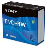 Sony 4x DVD+RW Media - 10DPW47R2