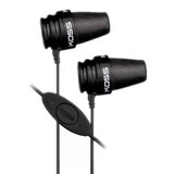 Koss iSpark Stereo Earset - Wired Connectivity - Stereo - Earbud - Bla - ISPARK
