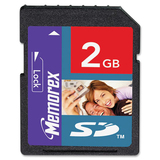 Memorex 2GB TravelCard Micro Secure Digital (SD) Card - 2 GB
