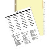 Kleer-Fax HiTech Deluxe Ring Book Index Divider KLF44005