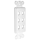 Niles MB-6D Blank Decora Faceplate Insert