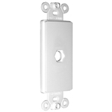 Niles MB-1D Blank Decora Faceplate Insert for One Connector