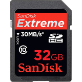 SanDisk 32GB Extreme Secure Digital High Capacity Card
