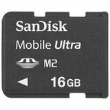 SanDisk Mobile Ultra 16GB Memory Stick Micro (M2) Card - SDMSM2Y016GA11M