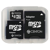 Centon 8GB microSD High Capacity (microSDHC) Card - Class 6 - 8GBRSDHC31