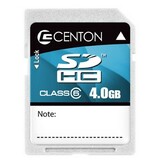 Centon 4GB Secure Digital High Capacity (SDHC) Card - Class 6 - 4GBSDHC601