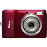 Nikon Coolpix L20 Point & Shoot Digital Camera - Deep Red - 26164