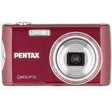 Pentax Optio P70 Point & Shoot Digital Camera - Red - 17601