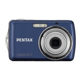 Pentax Optio E70 Digital Camera - Deep Blue - 17477