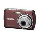 Pentax Optio E70 Digital Camera - Wine Red - 17472