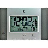 GENEVA CLOCK Geneva Clock Radio Controlled LCD Wall Clock