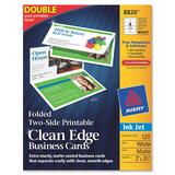 Avery Two-Side Printable Clean Edge Business Card - 8820