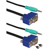 QVS QVS UltraThin VGA/Audio Cable