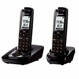 Panasonic KX-TG7432B Expandable Digital Cordless Phone with 2 Handsets