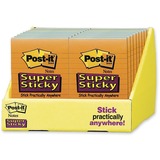 3M Post-it Super Sticky Lined Notes Display Shwcse