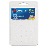 Avery Self-Adhesive Reinforcement Label AVE06002