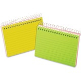 Oxford Spiral Bound Neon Index Card ESS40281