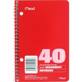 Mead Spiralbound Assignment Book MEA50050